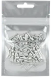 NSHP 2.5–12 flat pin tip without insulation (100pcs/pack) IEK2