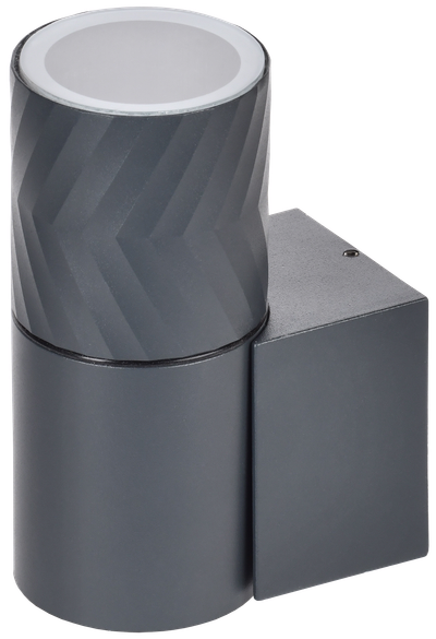 LIGHTING Светильник уличный 5107 настенный под лампу GU10 IP65 серый IEK