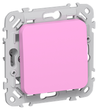 FLITE Выключатель 1-клавишный проходной 10А ВС61-1-0-ФлПр пурпурный IEK