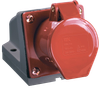 Розетка стационарная ССИ-125 3Р+РЕ+N 32А 380-415В IP44 IEK0