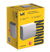 UNION Compact Корпус пластиковый ЩРН-П-6 IP41 белая дверь IEK1