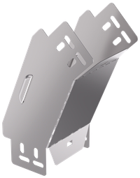 ESCA 3 Поворот вертикальный внешний 45град 80х100-0,6 IEK