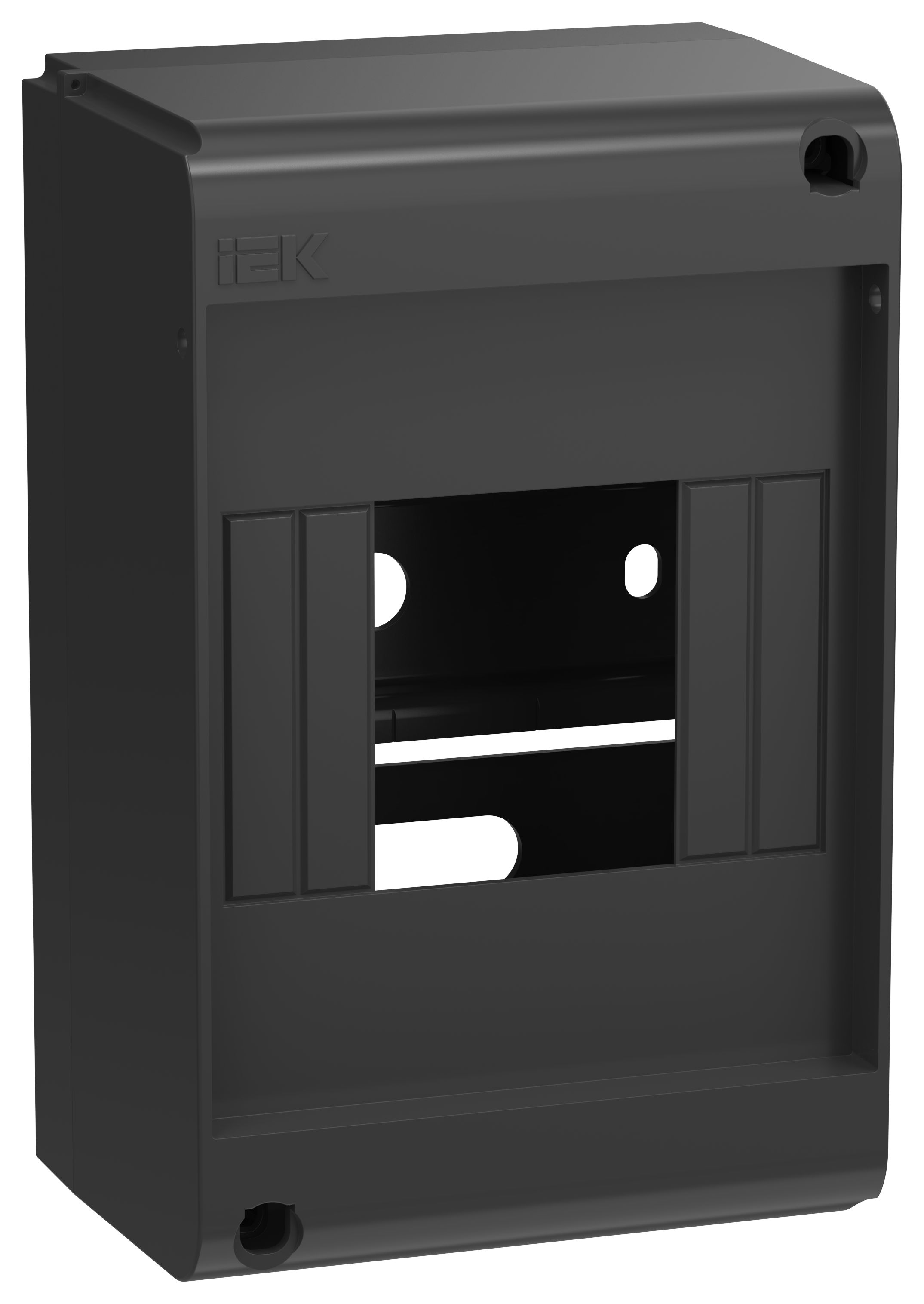 UNION Mini Корпус пластиковый КМПн-4 IP20 без двери черный IEK