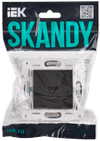 SKANDY Розетка HDMI SK-H01T титан IEK1