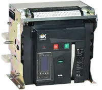 ARMAT Air circuit breaker of fixed design 3P size E 85kA 3200A trip unit TY with a set of accessories 220V: motor drive closing coil tripping coil IEK