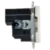 BRITE Розетка 1-местная с заземлением с защитными шторками 16А с USB A+A 5В 2,1А РЮш10-1-БрБ белый IEK6