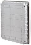 TEKFOR Корпус пластиковый ЩРВ-П-54 IP41 белая дверь IEK4
