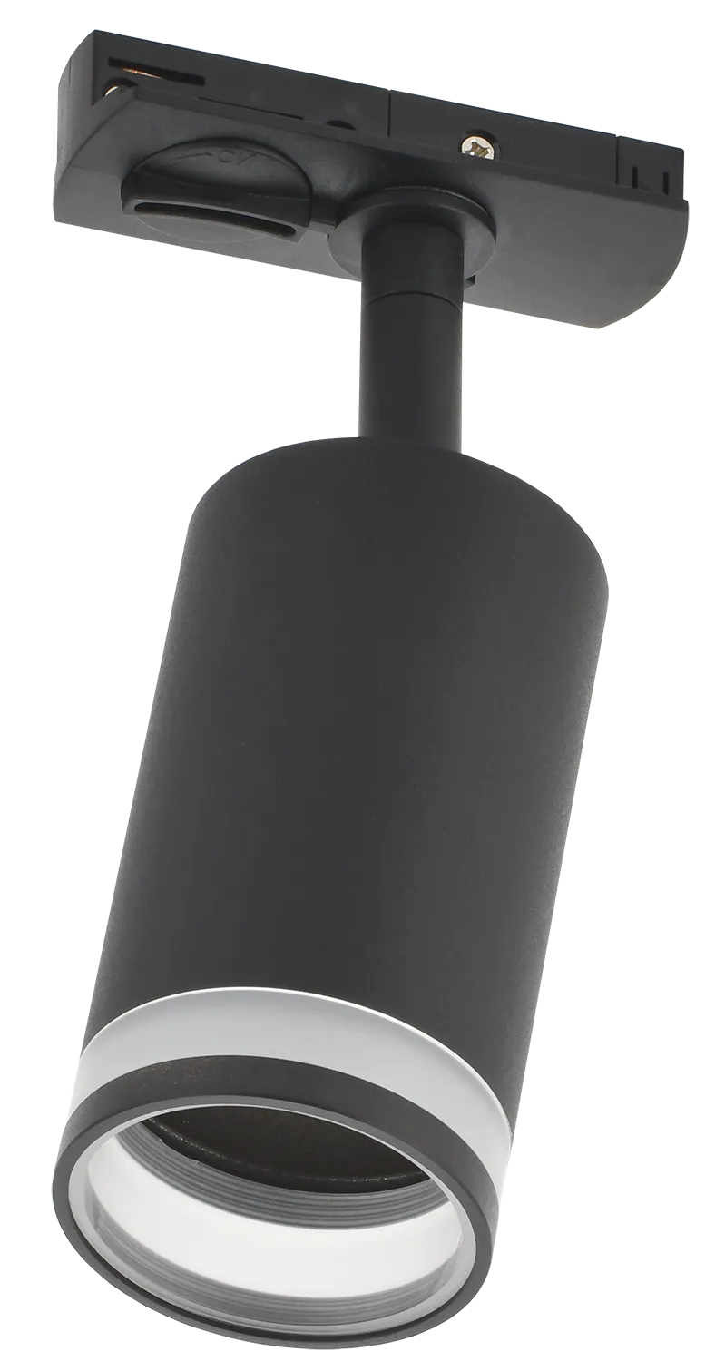 LIGHTING Luminaire 4016 decorative track swivel for GU10 lamp black IEK