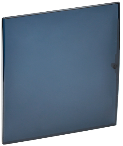 TEKFOR Дверца для корпуса пластикового ЩРН(В)-П-54 IP41 черная прозрачная IEK