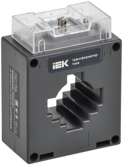 Трансформатор тока ТТИ-40 500/5А 5ВА класс 0,5 МПИ08 IEK