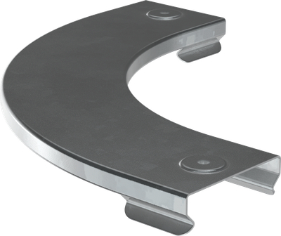 Крышка поворота плавного 90град (тип Г01) ESCA 50мм HDZ IEK