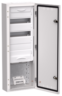 TITAN 5 Корпус комбинированный ЩРн-36 (1х60) 835х310х140мм IP30 белый IEK