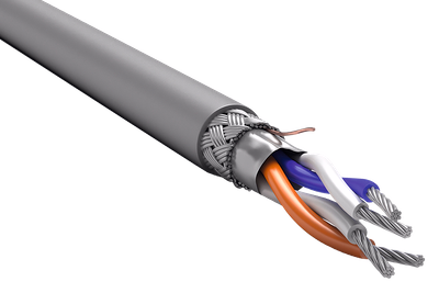 ITK Кабель интерфейсный RS-485 2х2х0,78 нг(А)-LS серый (200м)