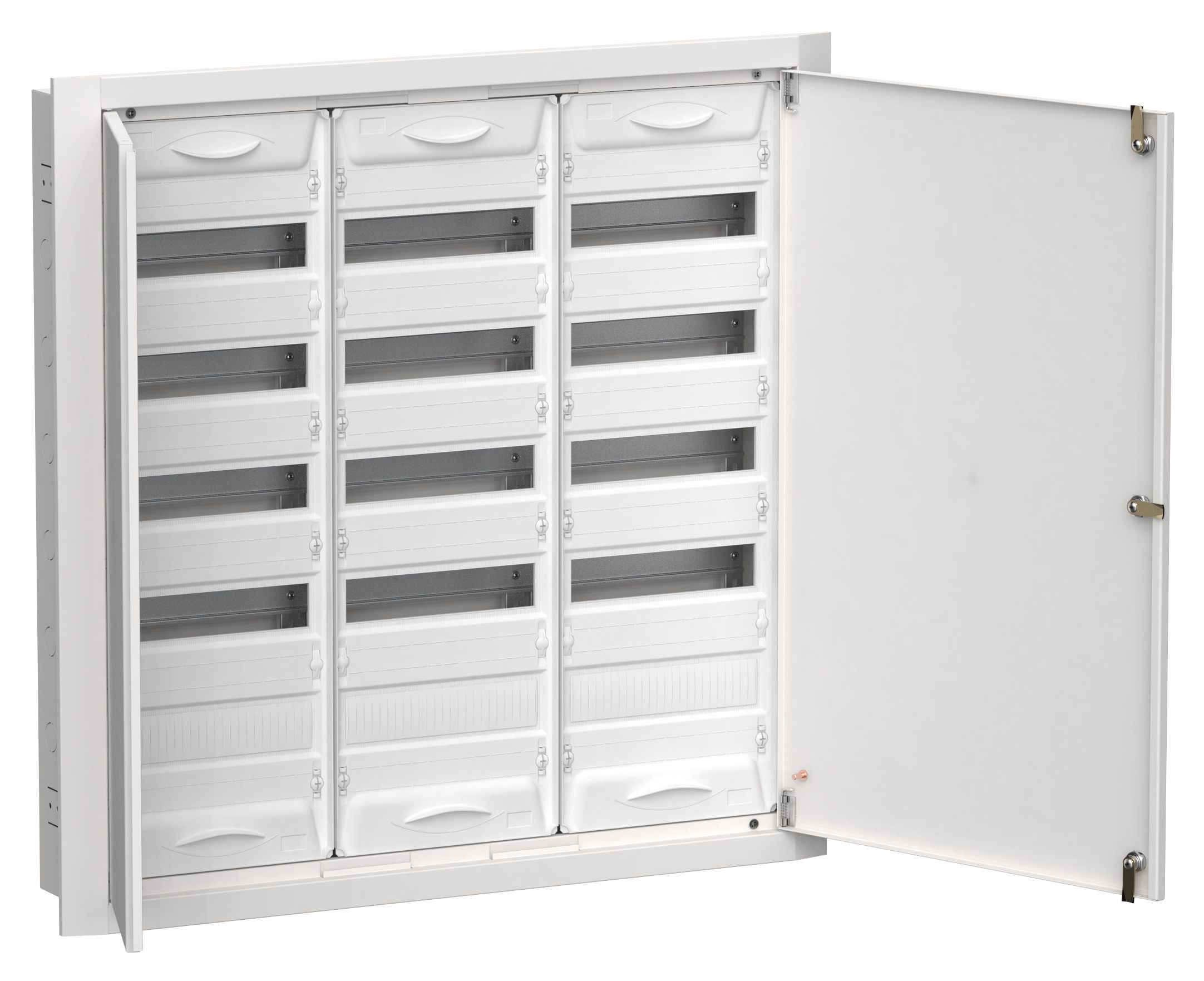 TITAN 5 Корпус металлический ЩРв-180 (3х60) 880х885х130мм IP31 белый (две двери) IEK (TI5-50-V-3X060-31)