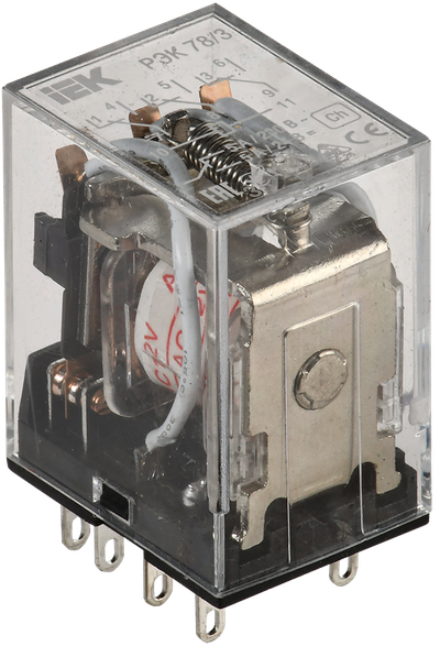 Реле РЭК78/3(MY3) 5А 12В AC IEK