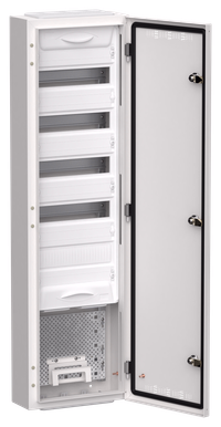 TITAN 5 Корпус комбинированный ЩРн-60 (1х84) 1085х310х140мм IP30 белый IEK