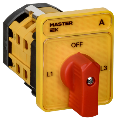 Переключатель кулачковый стандартная рукоятка 10А схема 98 IEK