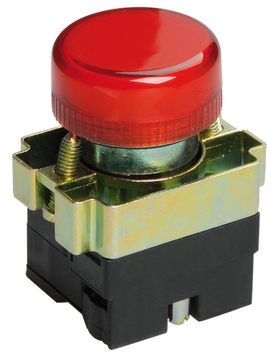 Индикатор LAY5-BU64 d=22мм красный IEK