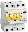 KARAT Автоматический выключатель дифференциального тока АВДТ 34 C25 300мА тип A IEK0