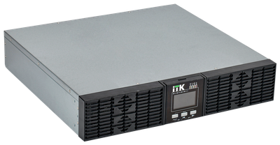 ITK ELECTRA OR ИБП Онлайн 2кВА/2кВт однофазный с LCD дисплеем 72VDC без АКБ 2U с регулируемым зарядным устройством Rack mount