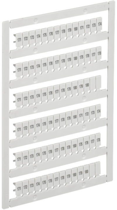 ARMAFIX Маркер для CTS/CP 2,5мм2 с символами "171-180" IEK