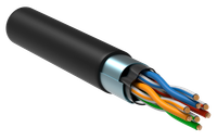 ITK Витая пара F/UTP кат. 5E 4х2х0,52 solid LDPE черный (305м) РФ
