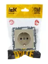 BRITE Socket with ground with shutters 16A PC14-1-0-BrKr beige IEK6