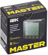 Digital panel voltmeter three-phase RS-485 96x96 LED MASTER IEK1