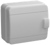 TEKFOR Корпус пластиковый КМПн-8 IP65 серая непрозрачная дверь IEK0