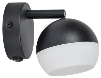 LIGHTING Светильник 4013 накладной настенный под лампу GX53 черный IEK