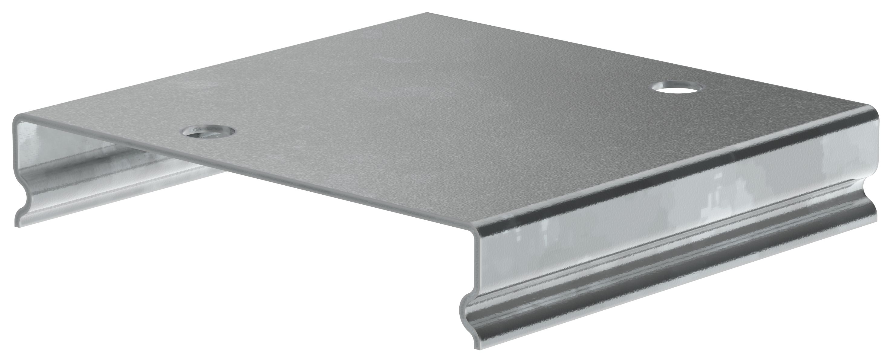 Накладка для крышки лотка 80 HDZ IEK (CLP1S-NK-080-HDZ)