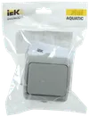 AQUATIC Выключатель 1-клавишный для открытой установки 10А IP54 ВС-20-1-0-А IEK1