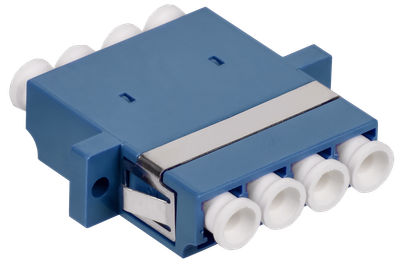 ITK Адаптер оптический проходной LC-quad OS2 UPC