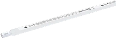 LED T8 lamp linear 20W 2000Lm 230V 6500K 1200mm G13 IEK is intended for use in lighting devices for external and internal lighting of industrial, commercial and domestic facilities.

Complies with the requirements of the Technical Regulations of the Customs Union TR TS 004/2011, TR TS 020/2011, TR TS 037/2016, IEC 62560, Decree of the Government of the Russian Federation of November 10, 2017 No. 1356.