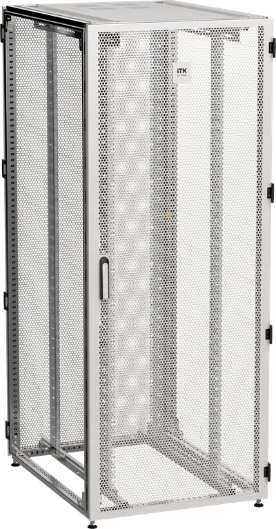 ITK by ZPAS Шкаф серверный 19" 47U 800х1000мм одностворчатые перфорированные двери серый РФ
