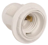 Ppl27-04-k12 Plastic socket with a ring, E27, white (50 pcs.), with an individual sticker, IEK