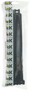 Хомут-липучка ХКл 14х310мм черный (100шт) IEK1