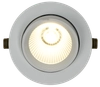 LIGHTING PRO Светильник светодиодный коленчатый ДВО 1822 35Вт 4000К IP20 круг белый IEK4
