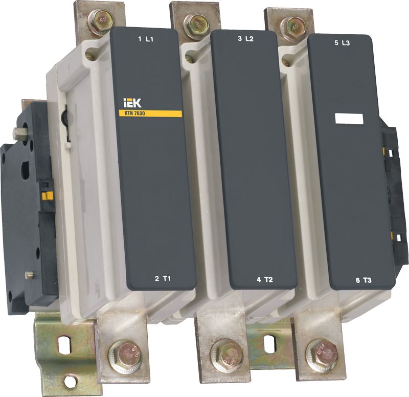 Контактор КТИ-7630 630А 230В/АС3 IEK (KKT70-630-230-10)