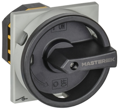 Переключатель кулачковый закрытая рукоятка 10А схема 91 IEK