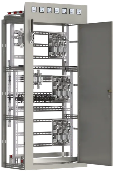 Панель вводно-линейная ЩО70-1-85УЗ плавкие вставки 3х630А 9х250А трансформаторы тока 3х200-5А 3х600-5А рубильники 1х630А 3х250А IEK