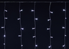 LIGHTING Гирлянда бахрома 4,5х0,7м 200 светодиодов белый свет IP44 прозрачный шнур 3м 230В транзит IEK0