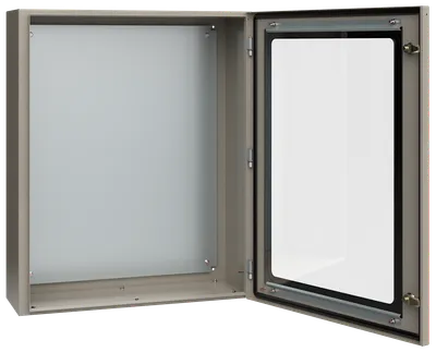 Корпус ЩМП с прозрачной дверцей предназначен для установки систем автоматизации, сигнализации и управления.