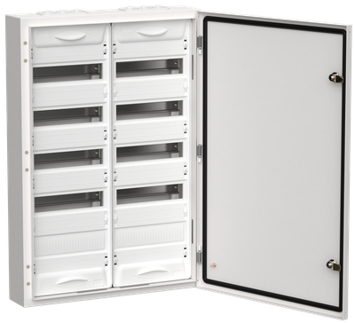 TITAN 5 Корпус металлический ЩРн-120 (2х60) 835х570х140мм IP54 белый (одна дверь) IEK