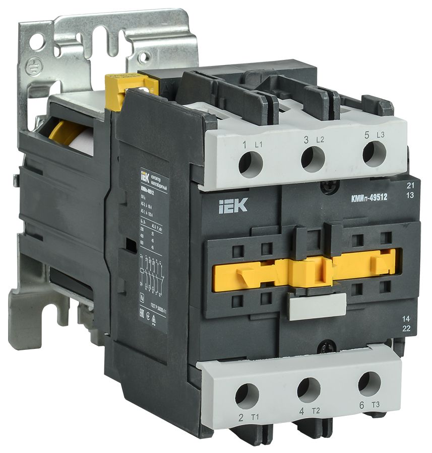 Контактор КМИп-46512 65А 110В/АС3 1NO;1NC IEK (KMD41-065-110-11)
