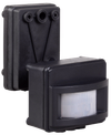 Датчик движения ДД-017 1100Вт 120град 12м IP44 черный IEK0