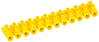 Зажим винтовой ЗВИ-10 н/г 2,5-6мм2 12пар желтые IEK