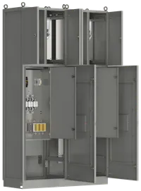 Панель вводная ВРУ1-11-10 УХЛ4 выключатели автоматические 1Р 2х6А рубильники 2х250А плавкие вставки 6х250А и учет IEK