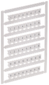 ARMAFIX Маркер для CTS 6мм2/CP 10мм2 "1-10" IEK0