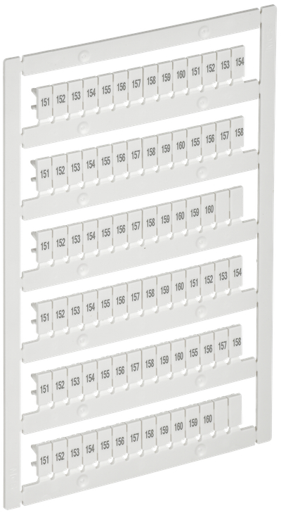 ARMAFIX Маркер для CTS/CP 2,5мм2 с символами "151-160" IEK